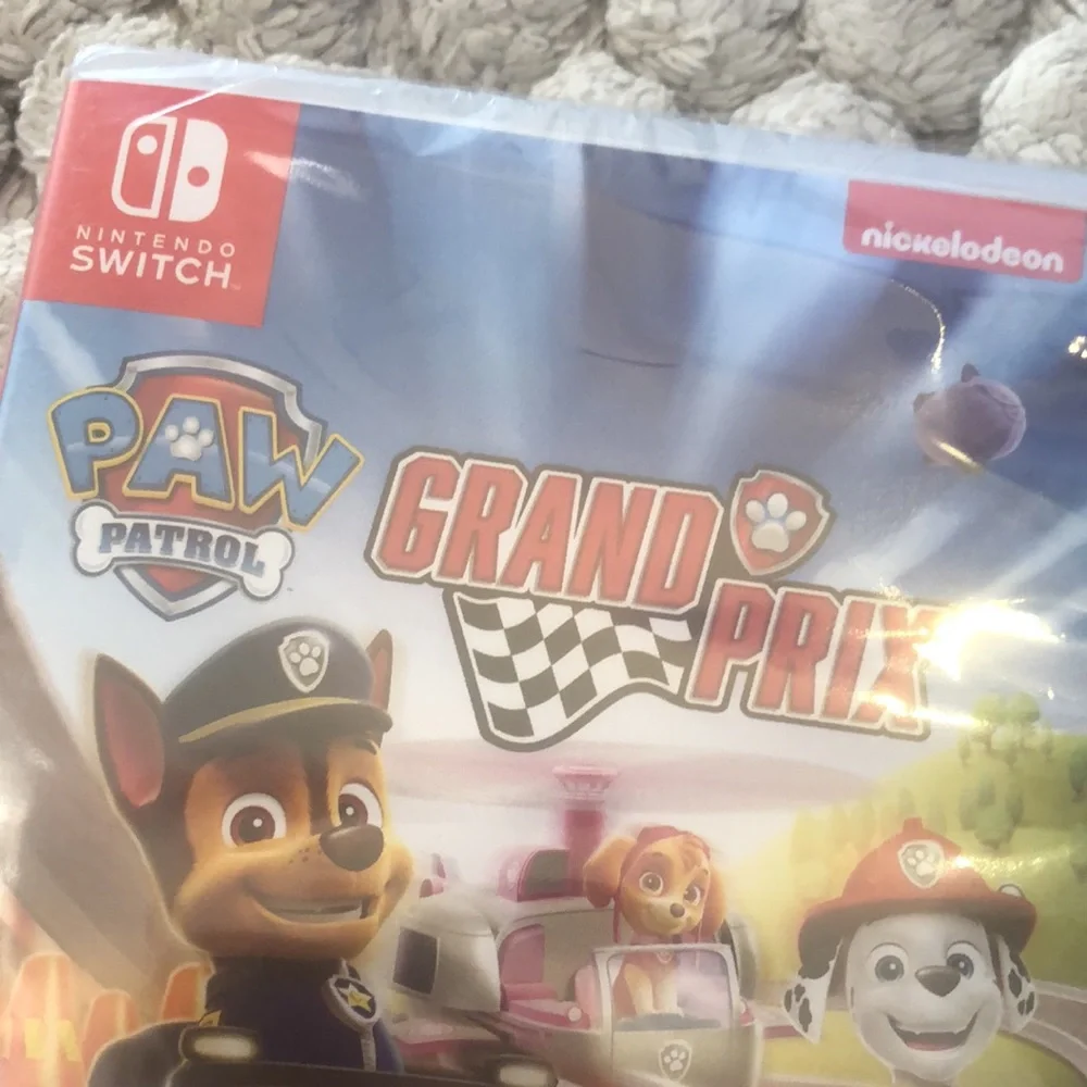 Paw Patrol NIB Grand Prix Nintendo Switch Game